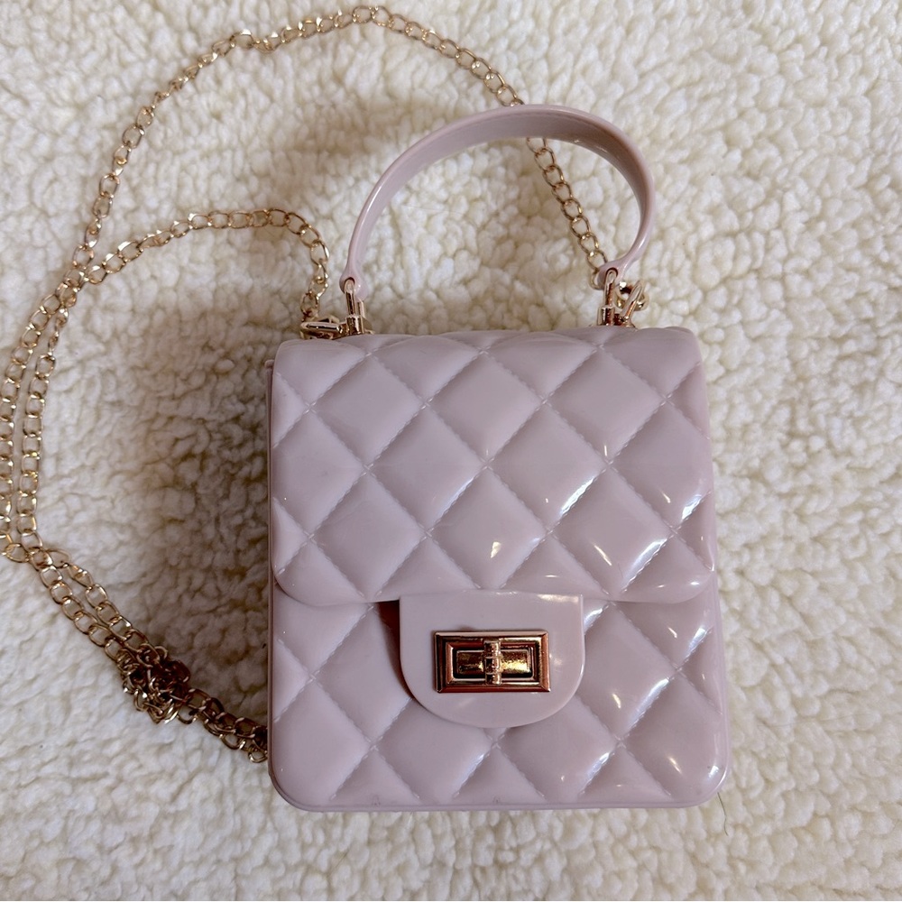 Dusty pink Jelly Purse Evening Bag
